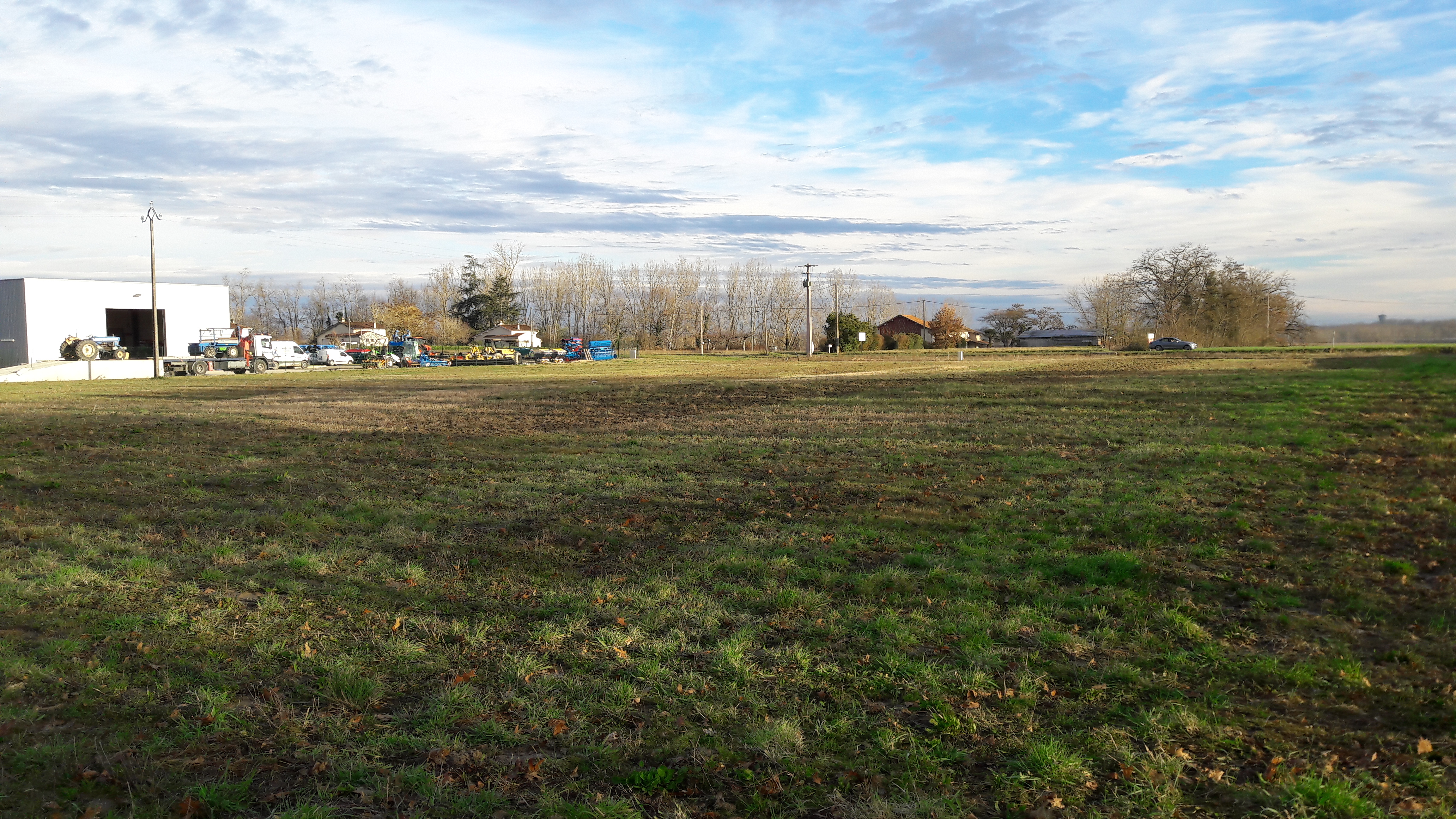 Terrain à vendre sur la zone d'activités de Trabesses à Saint Aignan