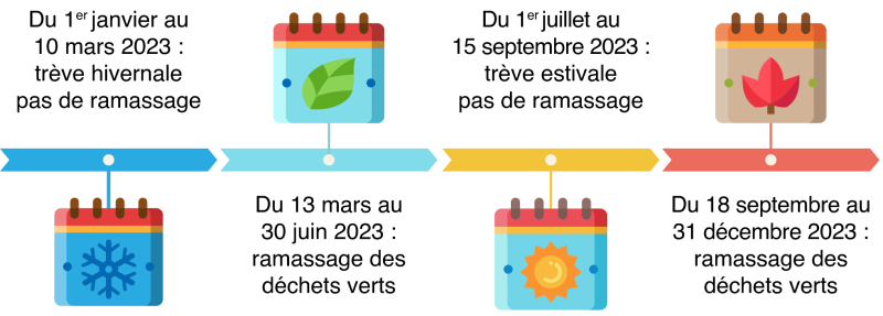 RAMASSAGE DES DÉCHETS VERTS