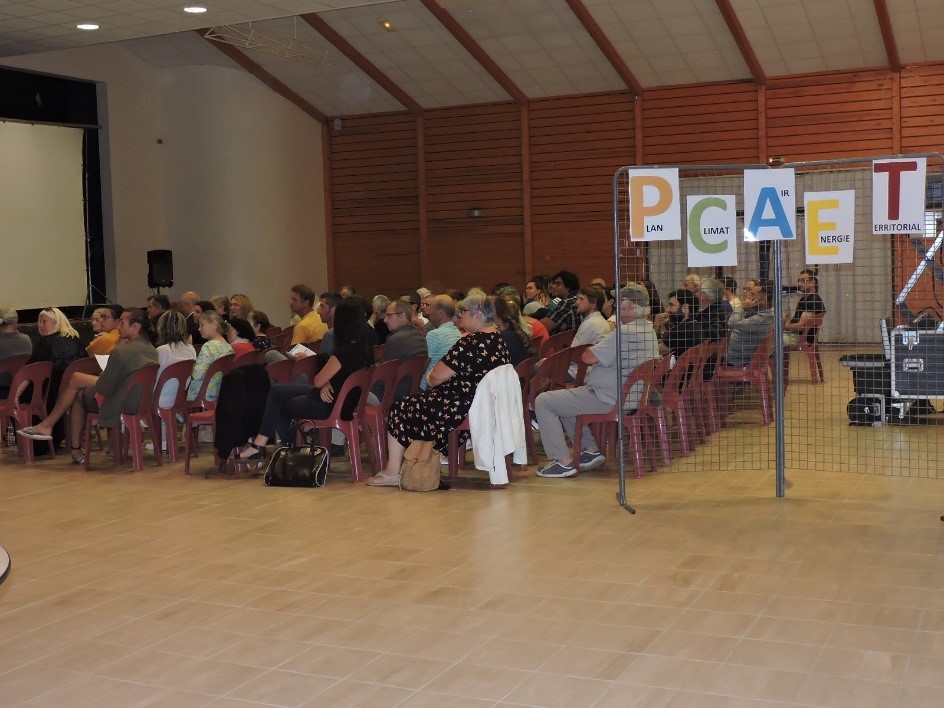 atelier ciné débat PCAET Communauté de communes Terres des Confluences