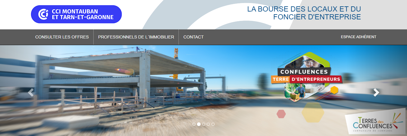 Bourse des locaux Communauté de communes Terres des Confluences
