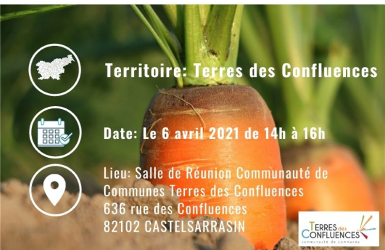 Point accueil Transmission agricole Communauté de communes Terres des Confluences